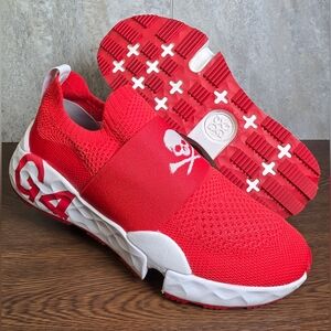 ​G/FORE MG4.1 Knit Hybrid Golf Shoes Poppy Red Women's Size 8.5 Breathable G4